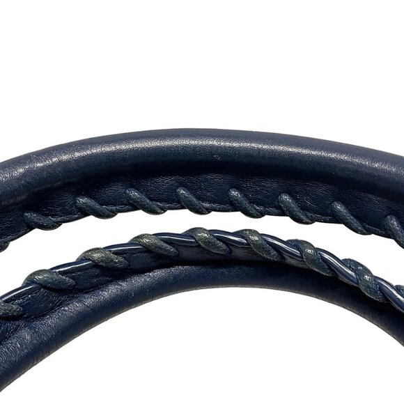 Auth BALENCIAGA Classic Twiggy 409334 Blue Leather Handbag - Picture 11 of 16